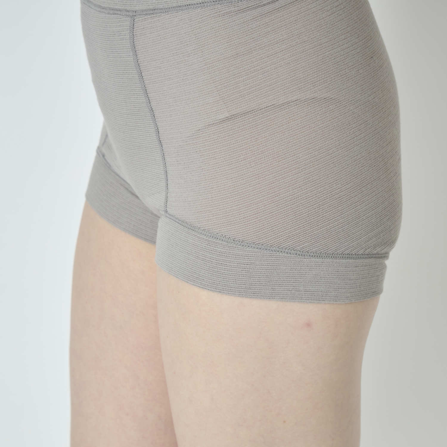 丸福ガーゼ/一分丈無地ショーツ